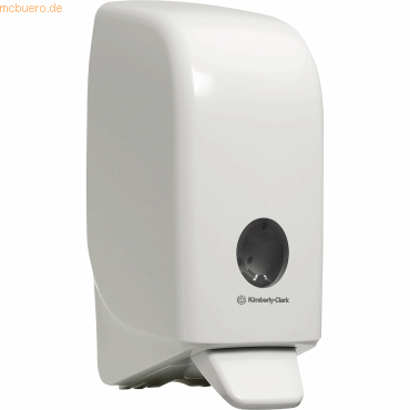 5027375044434 - Kimberly-Clark® Aquarius Seifenspender 7173 1 l für Flüssig- & Schaumseife B 116 x T 114 x H 236 mm Kunststoff weiß 5027375044434 - Kimberly-Clark® Aquarius Seifenspender 7173 1 l für Flüssig- & Schaumseife B 116 x T 114 x H 236 mm Kunststoff weiß