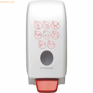 5027375046964 - Händedesinfektionsspender weiß 1 Liter 5027375046964 Aquarius 5027375046964 - Händedesinfektionsspender weiß 1 Liter 5027375046964 Aquarius