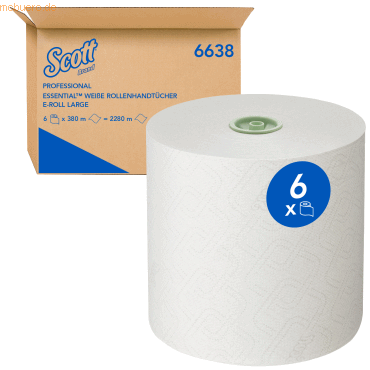 5027375053733 - Scott Rollenhandtuch Essential 6638 380m 5027375053733 6 Stück 5027375053733 - Scott Rollenhandtuch Essential 6638 380m 5027375053733 6 Stück