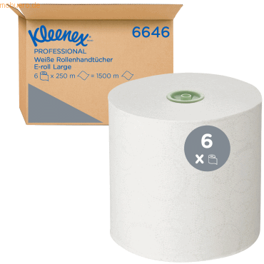 5027375054259 - Kleenex Handtuchrolle 6646 250m ws 6St 5027375054259 6 Stück 5027375054259 - Kleenex Handtuchrolle 6646 250m ws 6St 5027375054259 6 Stück