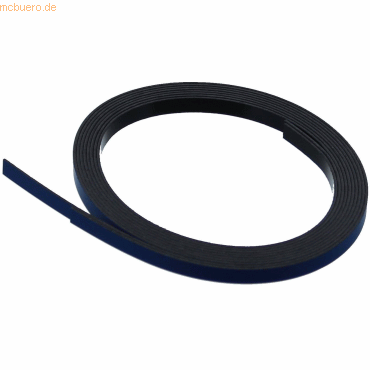 Nobo Magnetband beschreibbar 5mmx2m blau