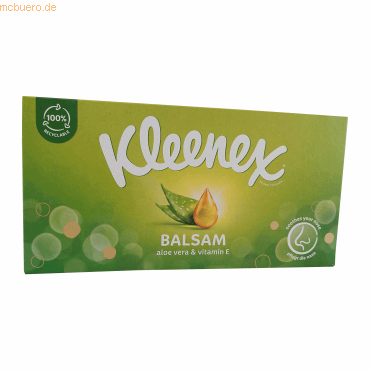 Kleenex Taschentuchbox Balsam 5029053579405 4-lagig 56 Stück