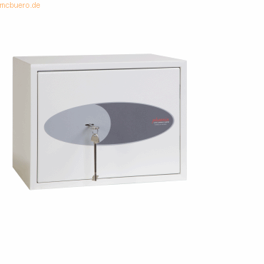 5032548000100 - Tresor SS1182K Fortress 24 l 25kg signalweiß mit Doppelbartschloss Stahl 5032548000100 Phoenix Safe