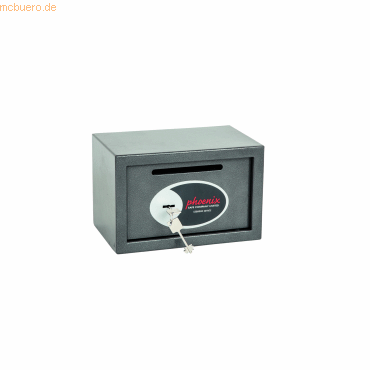 5032548003453 - Tresor SS0801KD Vela Deposit Home & Office 10 L 65kg graphit metallic mit Doppelbartschloss Stahl 5032548003453 Phoenix Safe 5032548003453 - Tresor SS0801KD Vela Deposit Home & Office 10 L 65kg graphit metallic mit Doppelbartschloss Stahl 5032548003453 Phoenix Safe