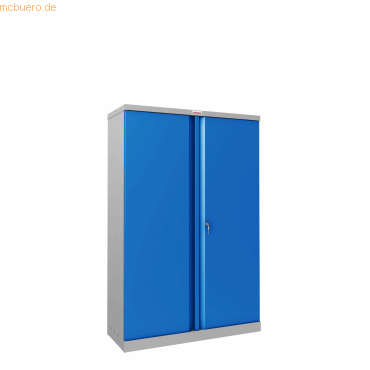 5032548007284 - SCL1491GBK Stahlschrank Mittel grau blau m Schlüssel-Schloss (B x H x T) 915 x 1400 x 370 mm mit Schlüsselschloss 5032548007284 - SCL1491GBK Stahlschrank Mittel grau blau m Schlüssel-Schloss (B x H x T) 915 x 1400 x 370 mm mit Schlüsselschloss