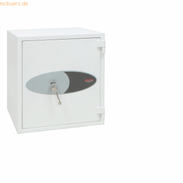 5032548008946 - Tresor SS1444K Fortesss Pro 37 l 58kg weiß mit Doppelbartschloss Stahl 5032548008946 Phoenix Safe 5032548008946 - Tresor SS1444K Fortesss Pro 37 l 58kg weiß mit Doppelbartschloss Stahl 5032548008946 Phoenix Safe