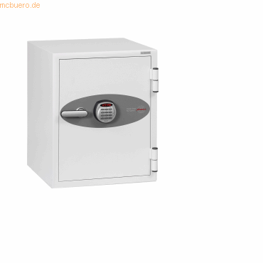 5032548103306 - Feuerschutztresor FS0441E Fire Fighter 63 l 90kg signalweiß mit Elektronikschloss Stahl 5032548103306 Phoenix Safe