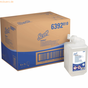 5033848041916 - SCOTT® Control™ Handdesinfektionsschaum auf Alkoholbasis Nachfüllkassette mit Desinfektionsmittel für Aquarius Spender parfümfrei 1 Liter - Kartusche 5033848041916 - SCOTT® Control™ Handdesinfektionsschaum auf Alkoholbasis Nachfüllkassette mit Desinfektionsmittel für Aquarius Spender parfümfrei 1 Liter - Kartusche