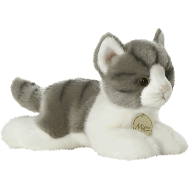 5034566108134 - HERMA MiYoni Grey Tabby Cat 20cm 5034566108134 - HERMA MiYoni Grey Tabby Cat 20cm