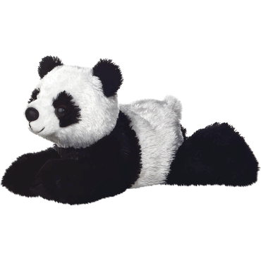 5034566127562 - HERMA Mini Flopsies Mei Mei Panda 20cm