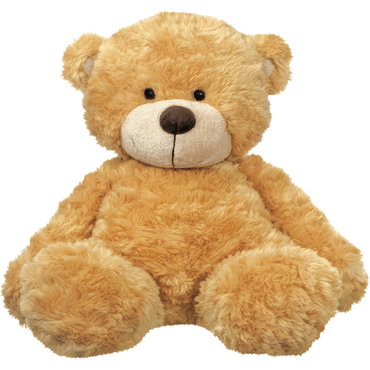5034566127753 - HERMA Bear Bonnie Honey 33cm