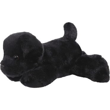 5034566312951 - HERMA Mini Flopsies Blackie Black Labrador 20cm