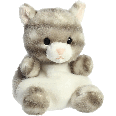5034566336148 - HERMA Palm Pals Silver Kitty Cat 13cm 5034566336148 - HERMA Palm Pals Silver Kitty Cat 13cm
