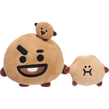 5034566614628 - 2 x HERMA BT21 SHOOKY Plush Sm 18cm