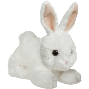 5034566739017 - HERMA Mini Flopsies Baby Bunny White 20cm