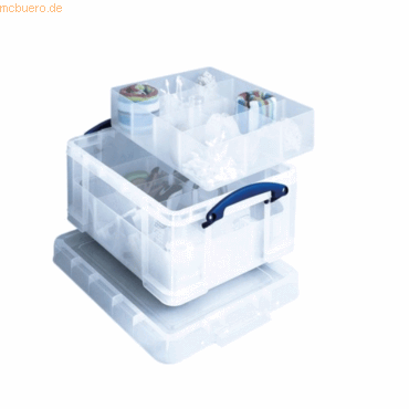 5060231633359 - Aufbewahrungsbox 21C+2TRAY Kunststoff transparent 5060231633359 Really Useful Box 5060231633359 - Aufbewahrungsbox 21C+2TRAY Kunststoff transparent 5060231633359 Really Useful Box