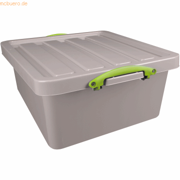 5060231634486 - Aufbewahrungsbox Recycling 315RDG 315 Liter mit Deckel außen 520x470x210mm Polypropylen 100 % recycelt taubengrau 50602316 5060231634486 - Aufbewahrungsbox Recycling 315RDG 315 Liter mit Deckel außen 520x470x210mm Polypropylen 100 % recycelt taubengrau 50602316