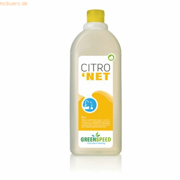 5407003310283 - GREENSPEED Spülmittel 4003336 Citronet 1l 5407003310283 Greenspeed 5407003310283 - GREENSPEED Spülmittel 4003336 Citronet 1l 5407003310283 Greenspeed