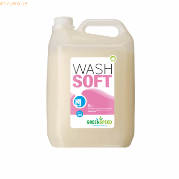 5407003310443 - GREENSPEED Weichspüler 4001629 Wash Soft 5l 5407003310443 BV 5 Liter 5407003310443 - GREENSPEED Weichspüler 4001629 Wash Soft 5l 5407003310443 BV 5 Liter