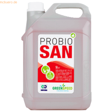 5407003312188 - GREENSPEED Badreiniger 4003615 Probio San 5l 5407003312188 BV 5 Liter 5407003312188 - GREENSPEED Badreiniger 4003615 Probio San 5l 5407003312188 BV 5 Liter
