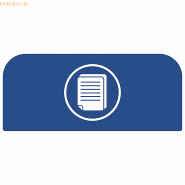 5407009501425 - Hinweistafel für konfigurierbare Recyclingstation von Rubbermaid für 57 Liter Behältereinheit B 367 x H 203 x T 20 mm Papier blau 5407009501425 - Hinweistafel für konfigurierbare Recyclingstation von Rubbermaid für 57 Liter Behältereinheit B 367 x H 203 x T 20 mm Papier blau