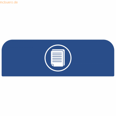 5407009501449 - Hinweistafel für konfigurierbare Recyclingstation von Rubbermaid für 87 Liter Behältereinheit B 489 x H 203 x T 20 mm Papier blau 5407009501449 - Hinweistafel für konfigurierbare Recyclingstation von Rubbermaid für 87 Liter Behältereinheit B 489 x H 203 x T 20 mm Papier blau
