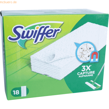 5410076545353 - 545353 - Swiffer Trockene Bodentücher Nachfüllpackung 18 Stück 5410076545353 - 545353 - Swiffer Trockene Bodentücher Nachfüllpackung 18 Stück