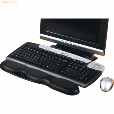0636638006291 - Handgelenkauflage 45 x 3 x 83 cm (B x H x T) nicht antistatisch Kunststoff schwarz 0636638006291 - Handgelenkauflage 45 x 3 x 83 cm (B x H x T) nicht antistatisch Kunststoff schwarz
