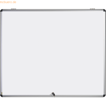 5603750523956 - Schaukasten Enclore 8 x A4 Metallrückwand weiß grau magnetisch 5603750523956 - Schaukasten Enclore 8 x A4 Metallrückwand weiß grau magnetisch