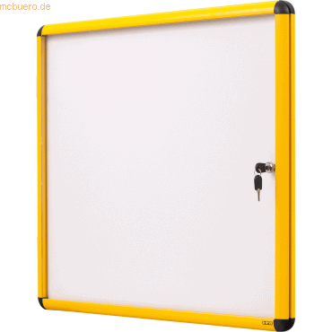 5603750525042 - Schaukasten Enclore Ultrabrite gelb 16 x A4 Metallrückwand weiß magnetisch 5603750525042 - Schaukasten Enclore Ultrabrite gelb 16 x A4 Metallrückwand weiß magnetisch