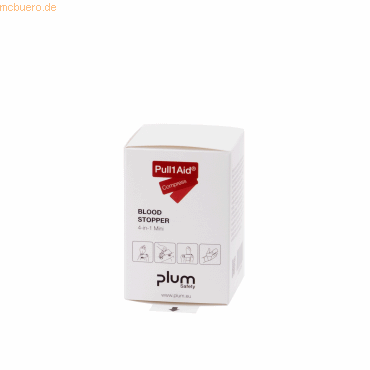 5715205003613 - Plum A S PLUM Verband Pull1Aid Blood Stopper 4in1 Mini 5154 5715205003613 Plum A S 3 Stück 5715205003613 - Plum A S PLUM Verband Pull1Aid Blood Stopper 4in1 Mini 5154 5715205003613 Plum A S 3 Stück