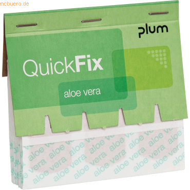 5715205551428 - Pflasterstrips QuickFix Aloe Vera Nachfüllpack f Spender feuchtigkeitsspendend 6 x 45 St 5715205551428 - Pflasterstrips QuickFix Aloe Vera Nachfüllpack f Spender feuchtigkeitsspendend 6 x 45 St