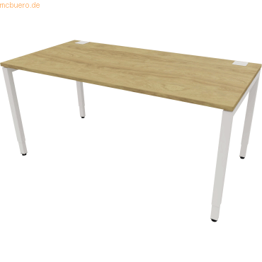 5900978595278 - Schreibtisch 810074670 Rohr in Rohr-System 65-130cm (H) 160x80cm (BxT) rechteckig hickory weiß 5900978595278 Nowy Styl 5900978595278 - Schreibtisch 810074670 Rohr in Rohr-System 65-130cm (H) 160x80cm (BxT) rechteckig hickory weiß 5900978595278 Nowy Styl