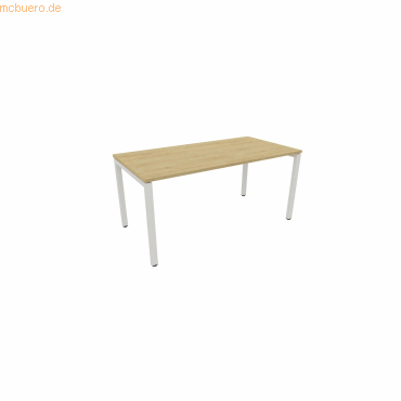 5901747153682 - Schreibtisch 810074671 Rohr in Rohr-System 64-86cm (H) 160x80cm (BxT) rechteckig hamilton oak weiß 5901747153682 Nowy Sty 5901747153682 - Schreibtisch 810074671 Rohr in Rohr-System 64-86cm (H) 160x80cm (BxT) rechteckig hamilton oak weiß 5901747153682 Nowy Sty