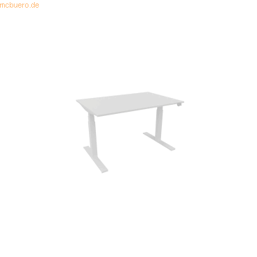 5901747153804 - Schreibtisch eModel 30 810058901 elektrisch höhenverstellbar 65-131cm (H) 120x80cm (BxT) rechteckig weiß weiß 5901747153 5901747153804 - Schreibtisch eModel 30 810058901 elektrisch höhenverstellbar 65-131cm (H) 120x80cm (BxT) rechteckig weiß weiß 5901747153