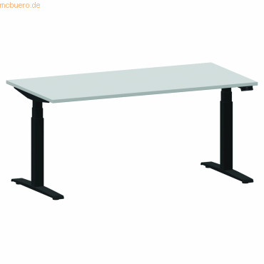 5901747585827 - Schreibtisch eModel 20 810057994 höhenverstellbar 180x100cm (BxT) rechteckig platinum jet schwarz 5901747585827 Nowy Styl 5901747585827 - Schreibtisch eModel 20 810057994 höhenverstellbar 180x100cm (BxT) rechteckig platinum jet schwarz 5901747585827 Nowy Styl