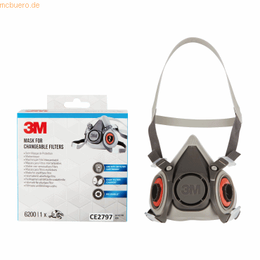 5902658111334 - Maskenkörper 6200PRO Medium 5902658111334 3M 5902658111334 - Maskenkörper 6200PRO Medium 5902658111334 3M