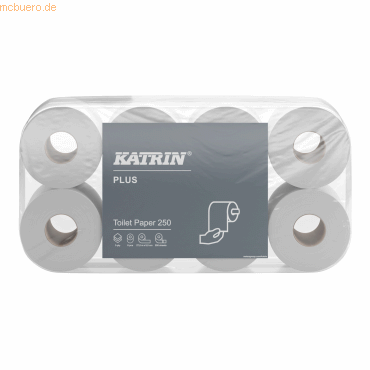 6414301011728 - Toilettenpapier Plus 11711 3-lagig weiß 250 Blatt 6414301011728 8 Rolle 6414301011728 - Toilettenpapier Plus 11711 3-lagig weiß 250 Blatt 6414301011728 8 Rolle