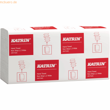 6414301061549 - Papierhandtuch Classic Non Stop L2 wide 2lagig W-Falzung 32 x 24 cm 6414301061549 KATRIN 61549 25 Stück 6414301061549 - Papierhandtuch Classic Non Stop L2 wide 2lagig W-Falzung 32 x 24 cm 6414301061549 KATRIN 61549 25 Stück