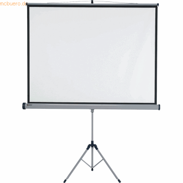 Nobo Stativ-Leinwand 150x113,8cm grau