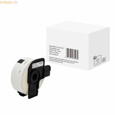 6941881235485 - QL Etikettenrolle Kompatibel Brother DK-11201 5BR11201 Selbsthaftend Schwarz auf Weiß 90 x 29 mm 400 Etiketten 6941881235485 - QL Etikettenrolle Kompatibel Brother DK-11201 5BR11201 Selbsthaftend Schwarz auf Weiß 90 x 29 mm 400 Etiketten