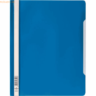 4005546265056 - Schnellhefter 2570 A4+ überbreit blau PVC Kunststoff kaufmänni