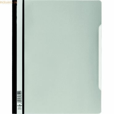 4005546265070 - Schnellhefter DIN A4 aus Hartfolie grau