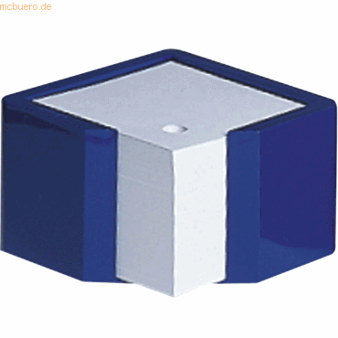 4006221257243 - Zettelbox memorion 125 x 125 x 80mm royalblau Inhalt 100 x 100mm