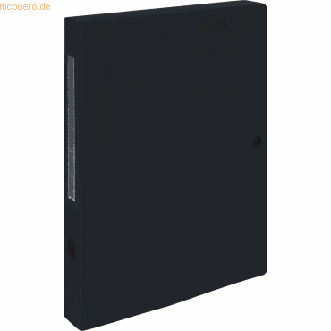 3130630596318 - 10 x Dokumentenbox 250x330mm PP Rückenbreite 60mm schwarz 3130630596318 - 10 x Dokumentenbox 250x330mm PP Rückenbreite 60mm schwarz