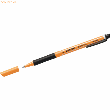 0000042156413 - Tintenroller Point Visco orange schwarz 05 mm  0000042156413 STABILO 1099 46