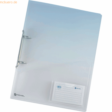 Rexel Ringbuch Ice A4 PP 2 Ringe 25mm transparent