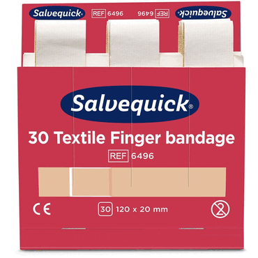 7310806496000 - Salvequick Fingerverband 6496 elastisch 7310806496000 30 Stück