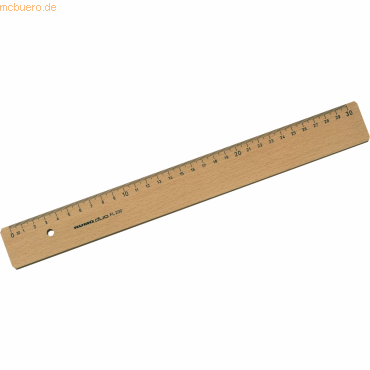 4012108058605 - Holzlineal Buche natur 50cm