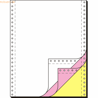 Sigel EDV-Papier 12x240mm selbstdurchschreibend LP AHL VE=3x600 B